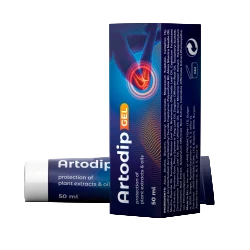Artodip gel — Ansicht der 50-ml-Tube Gelenkgel
